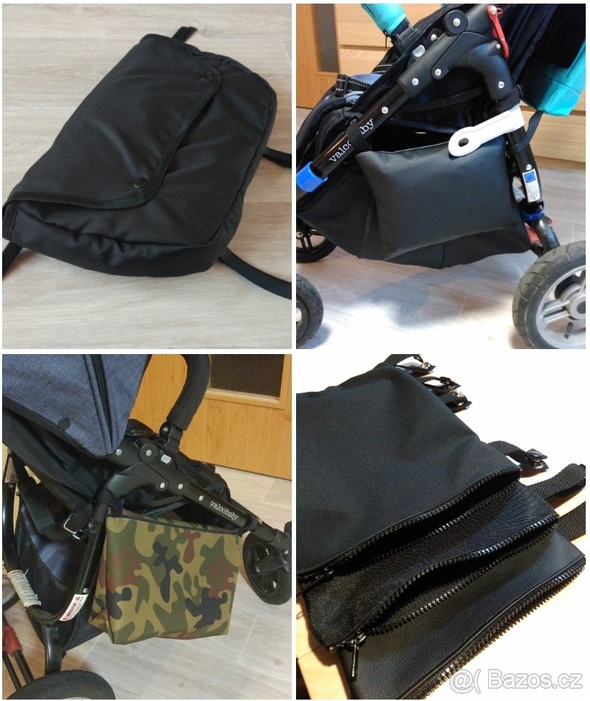 Kapsy na kočárek, šití na zakázku - 4