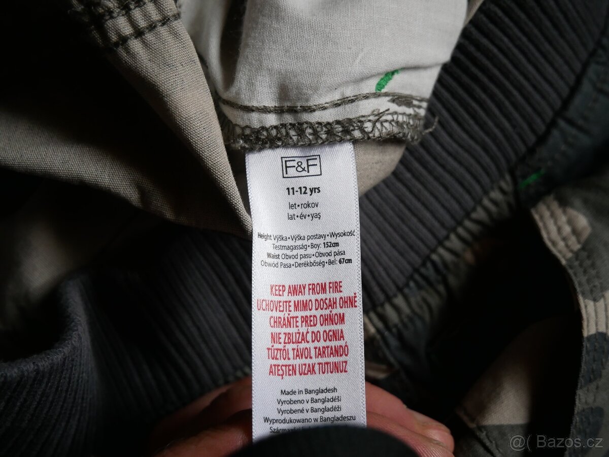 Kalhoty F F 11/12 - 4