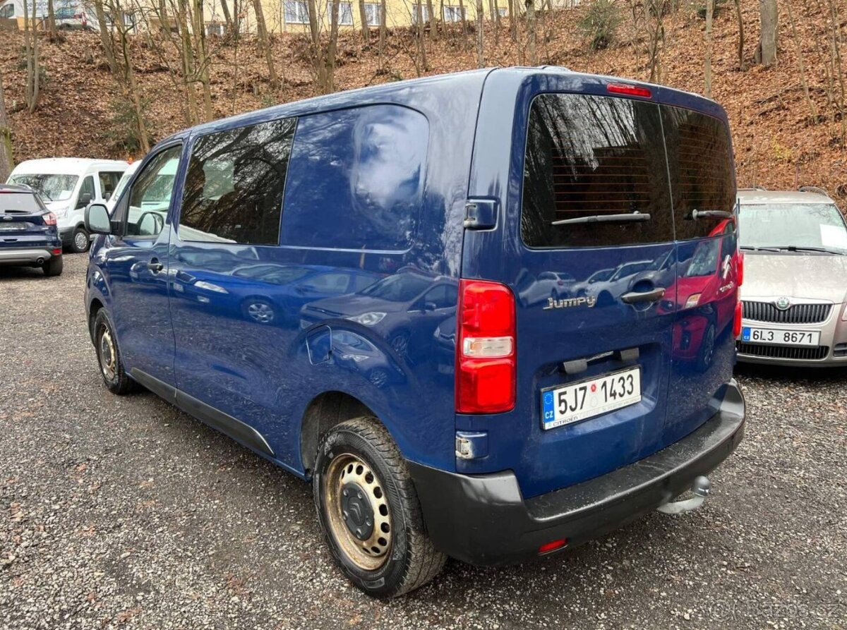 CITROEN JUMPY 2.0HDI 90kW 2018 6 míst ČR klima tažné - 4