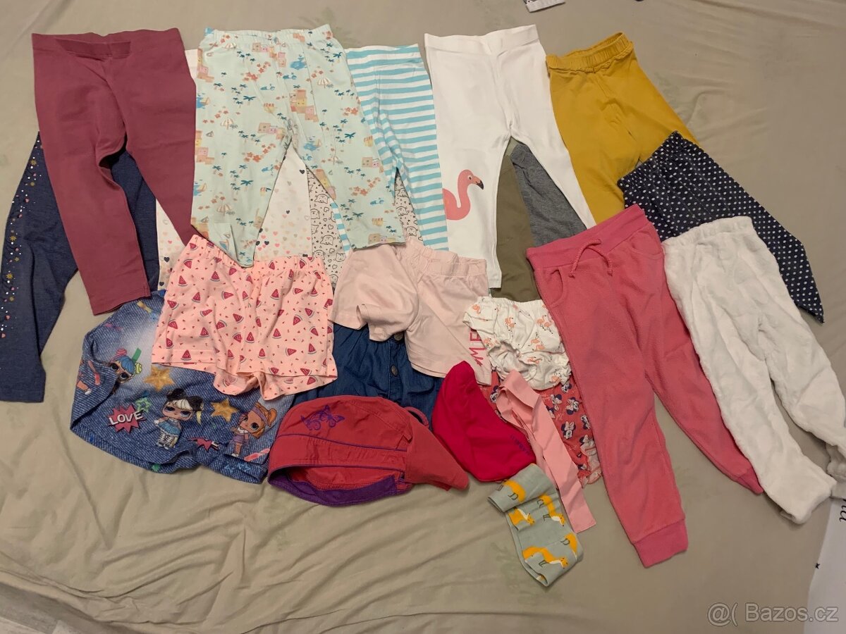 Oblečení pro holčičku od 2-3 let, cca 65 ks + boty - 4