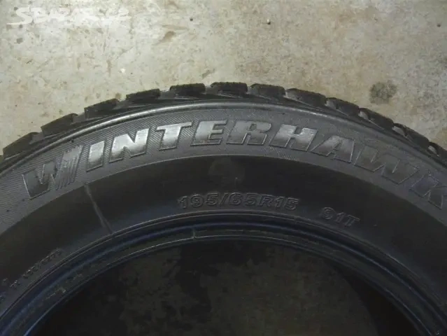 Zimní Pneu 195/65/15, 195-65-15, 195 65 15. - - 4