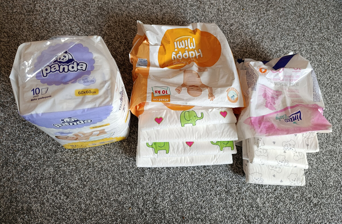 Dětské pleny a přebalovací podložky - 4