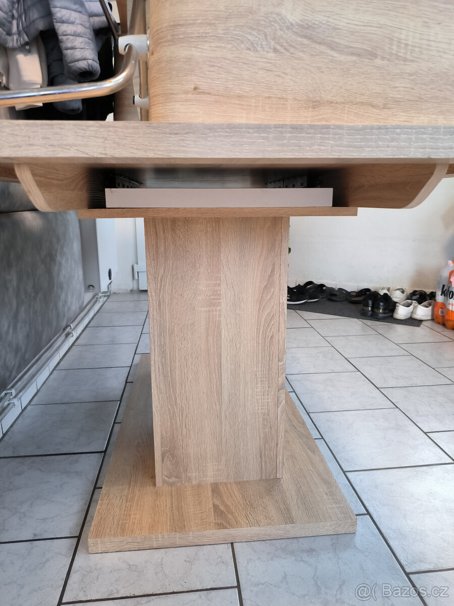 Velký zánovní Stůl + židle - 4