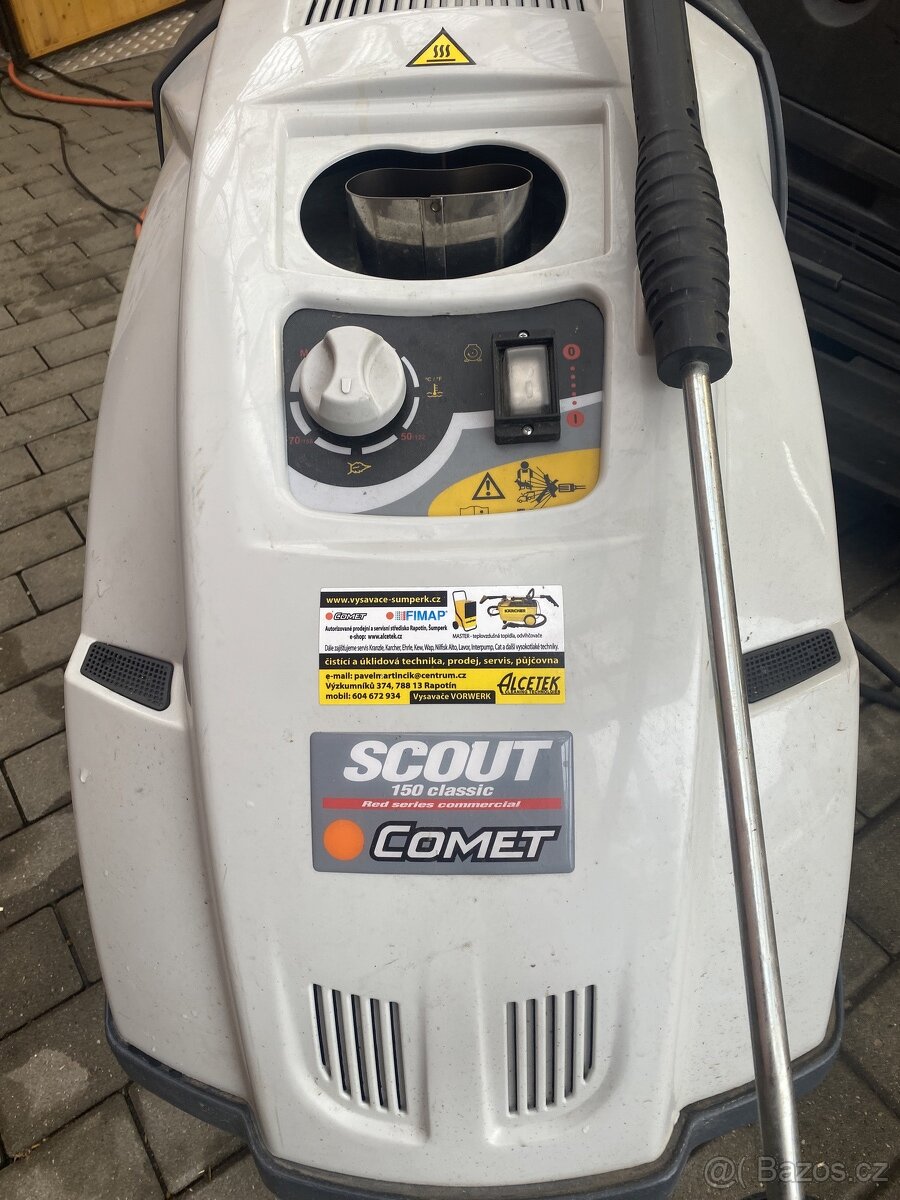 prodám COMET SCOUT 150 CLASSIC - VYSOKOTLAKÝ ČISTIČ S OHŘEVE - 4