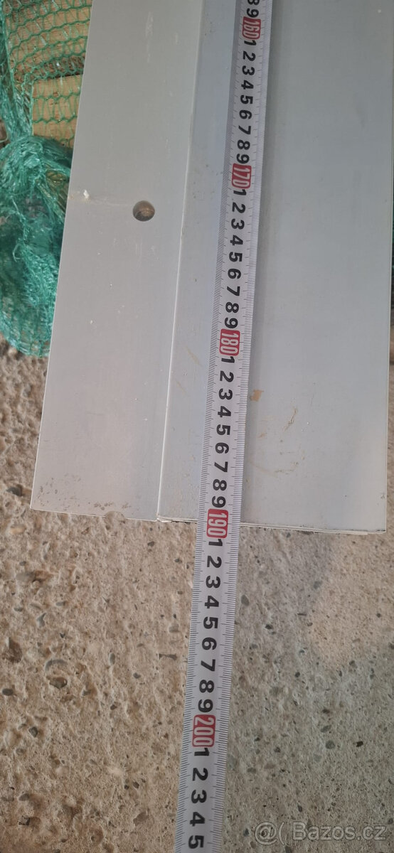 Alu profil U pro skleněné zábradlí 190cm - 4