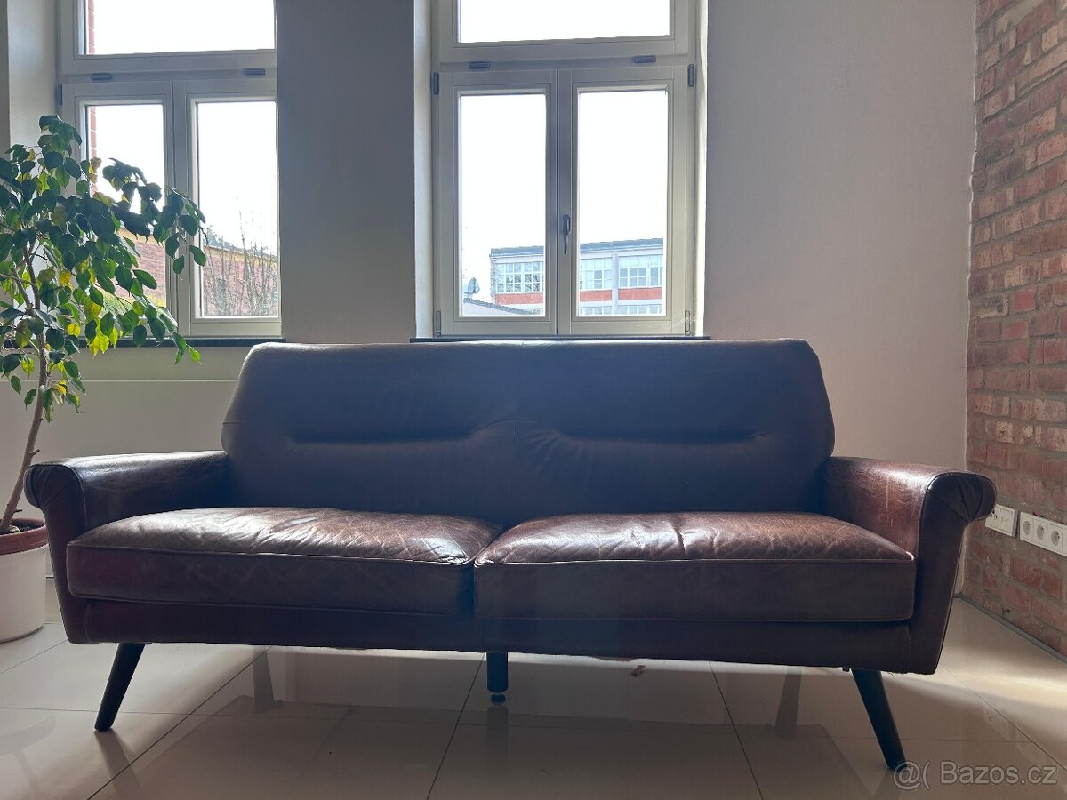 Kožená sedačka - 4