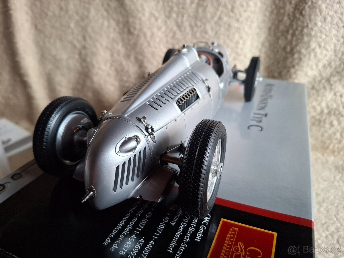 Prodám Auto-Union Type C - 1:18 - CMC - 4