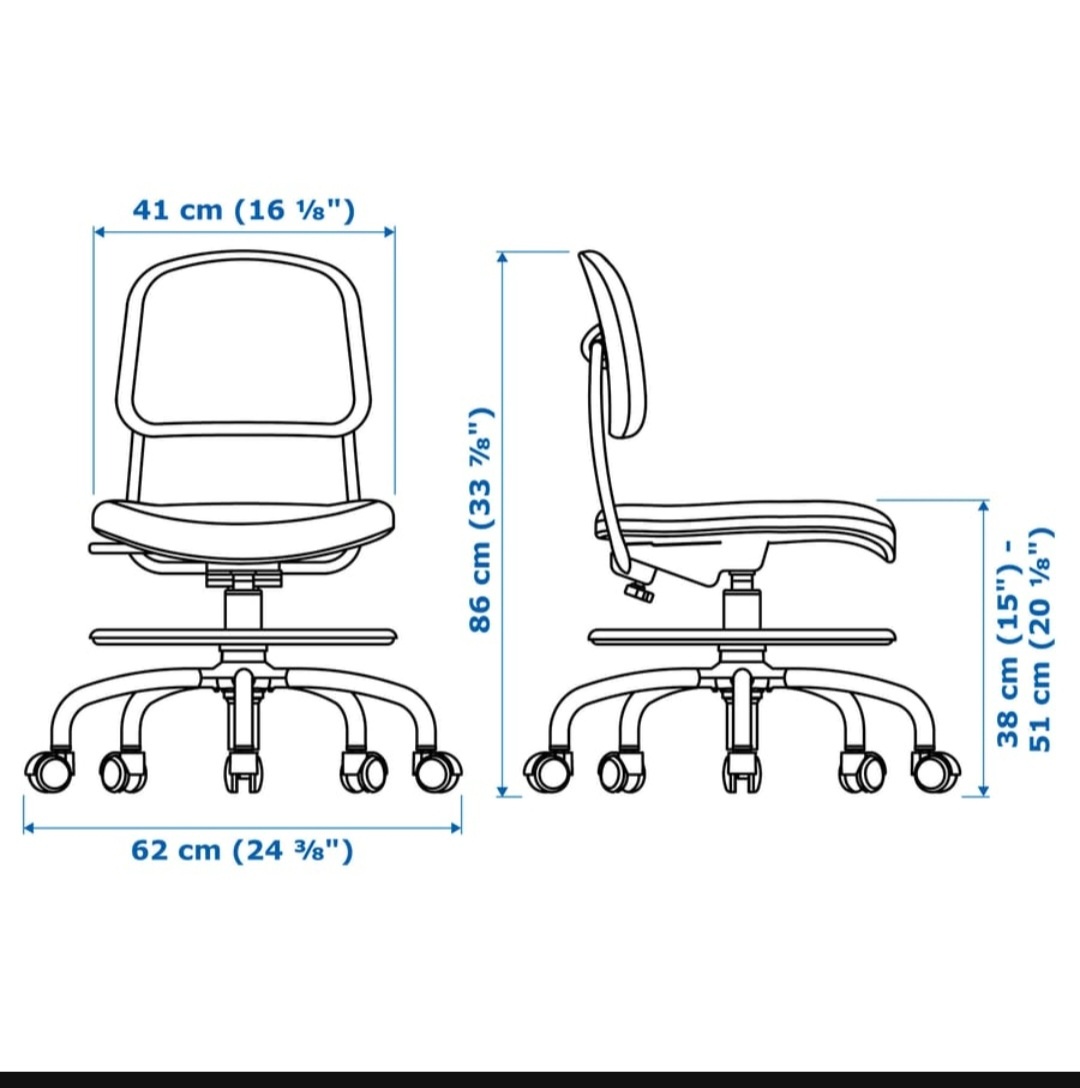 Dětská židle VIMUND - ikea - 4