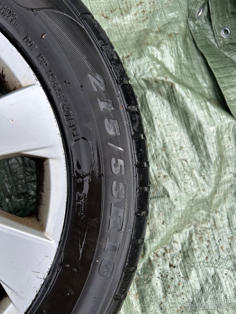 1ks Alu disk 215/55/R16 Citroën C4 Picasso 2011 - 4