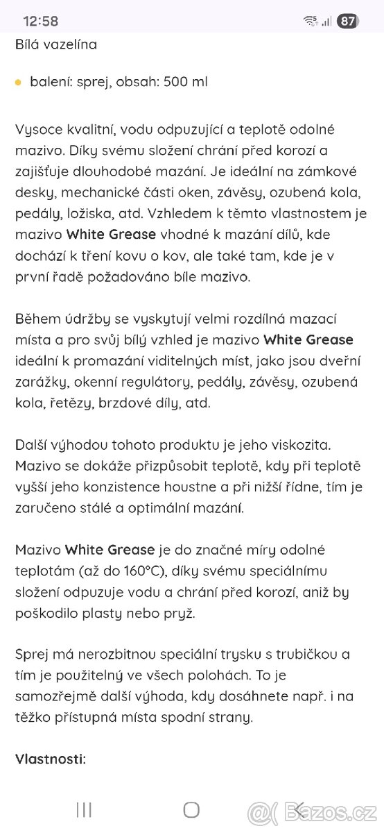 Vazelína ve spreji - 4