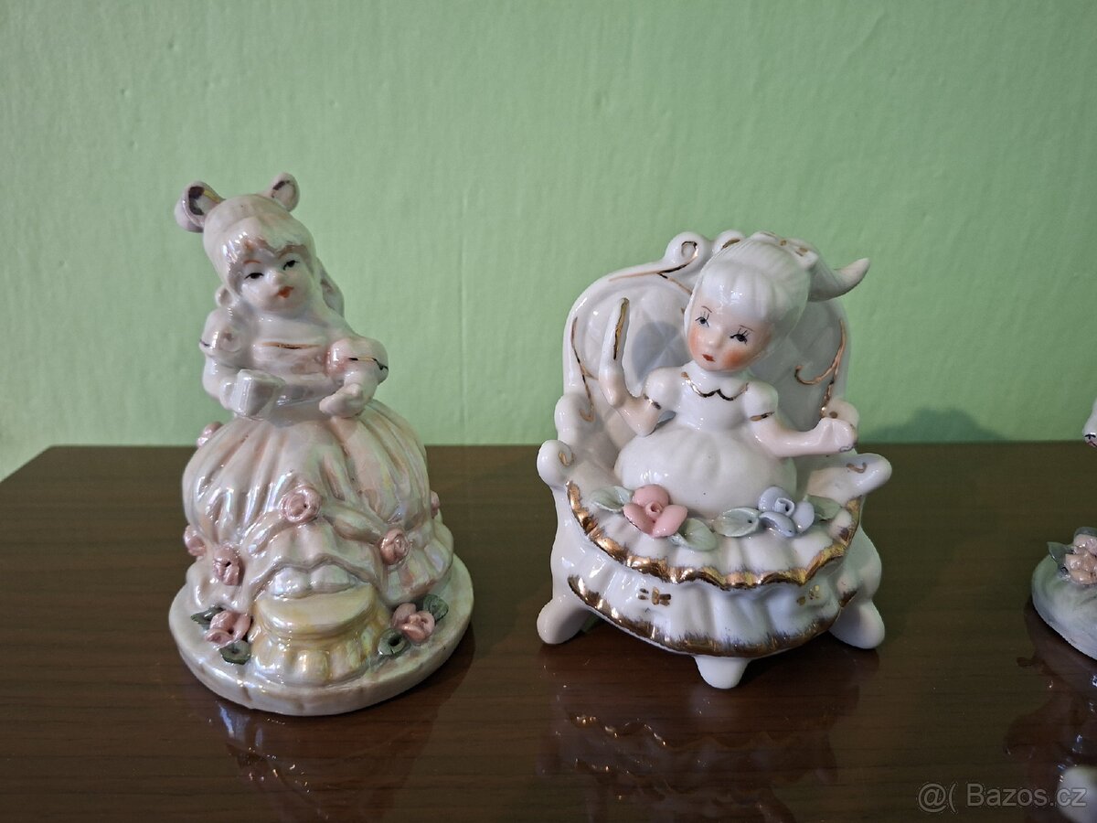 Sada 7 porcelánových sošek – výška 13 cm - 4