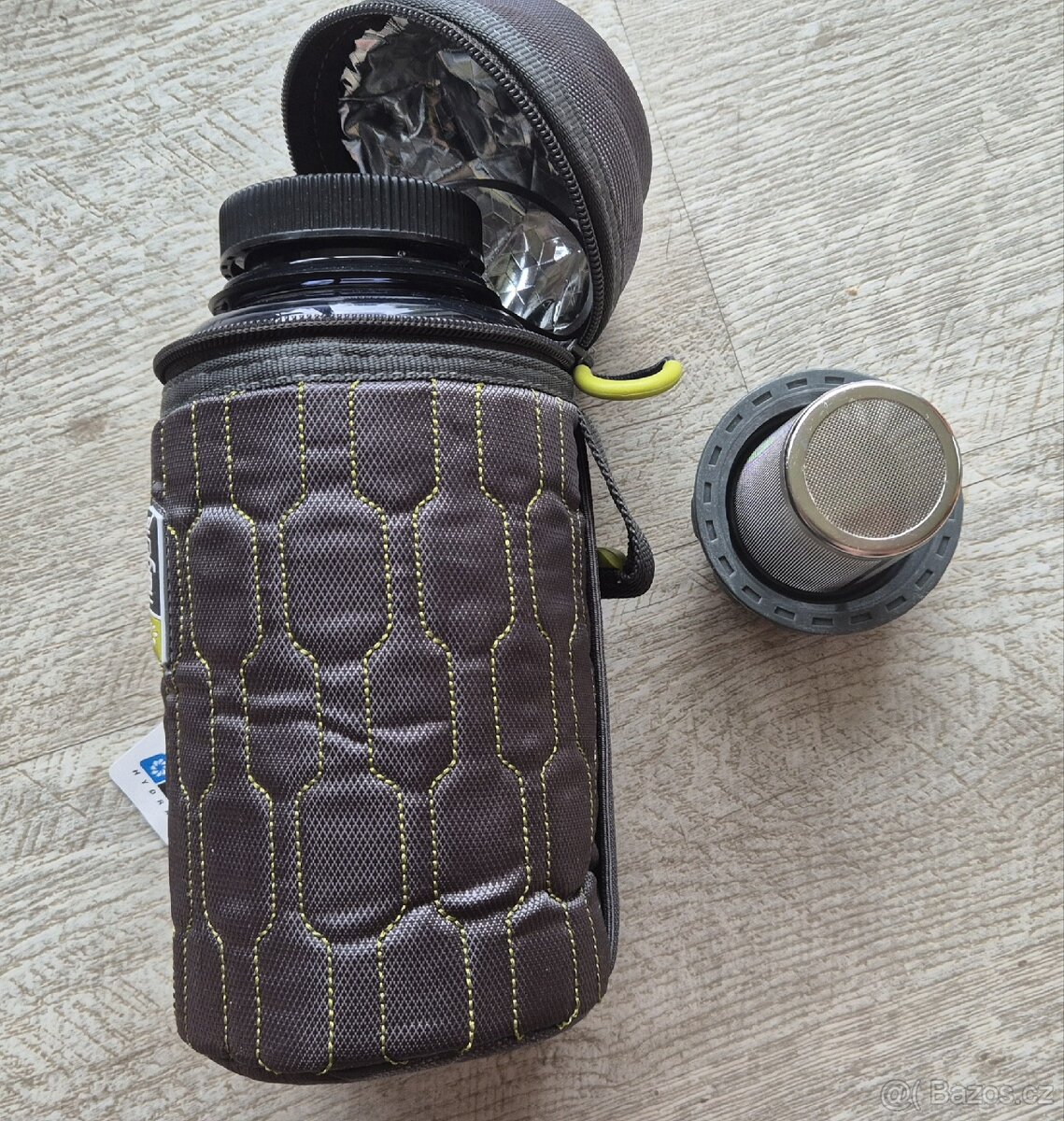 Lahev Nalgene 32oz s termoobalem a sítkem. - 4