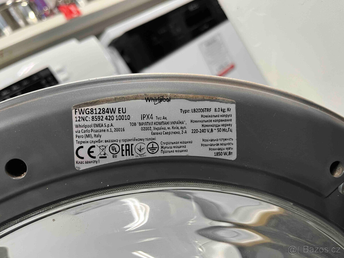 Předem plněná pračka Whirlpool se zárukou - 4