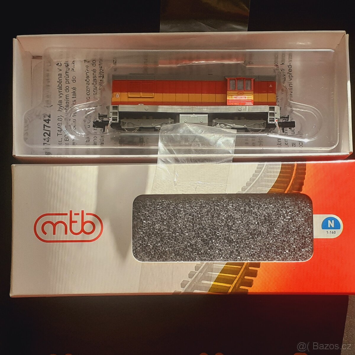 Lokomotiva T466-2364 v meritku N - 4