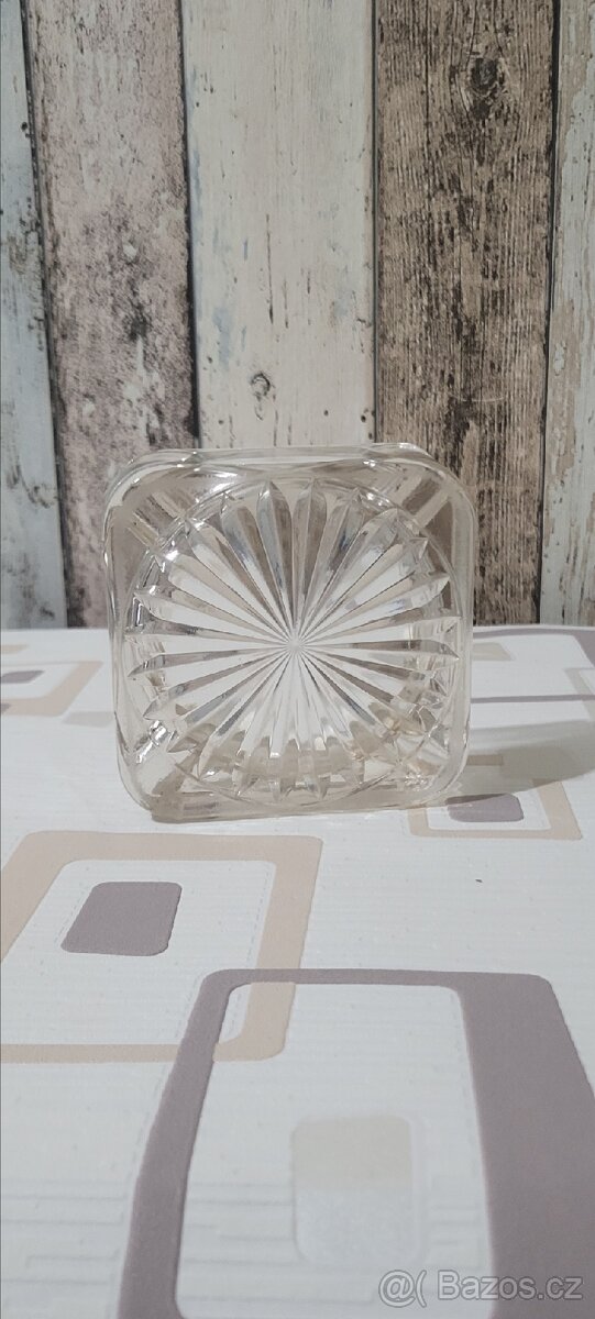 Krásný popelník z českého skla - 4