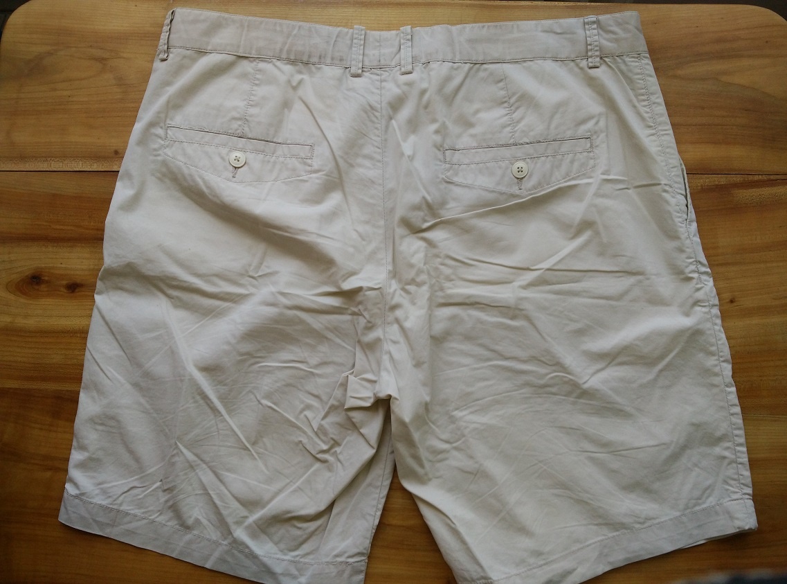 Pěkné H&M HM kraťasy, pánské vel L/XL 34/36 52/54 bílá barva - 4