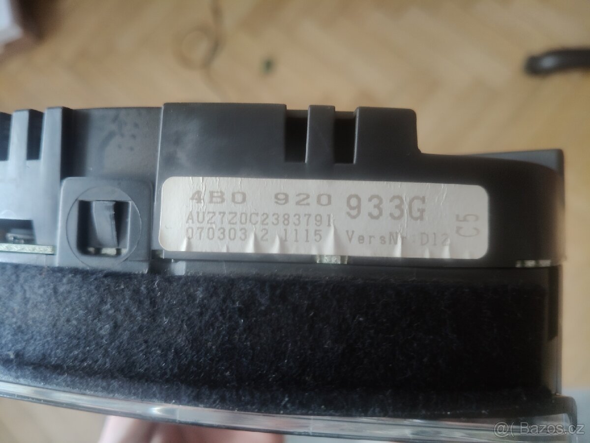 Budíky A6 C5 nafta (2.5tdi) - Nový maxidot - 4