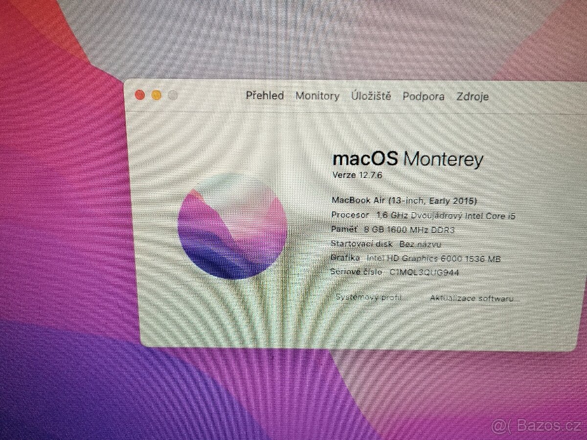 MacBook Air i5,SSD 256 GB,RAM 8GB - 4