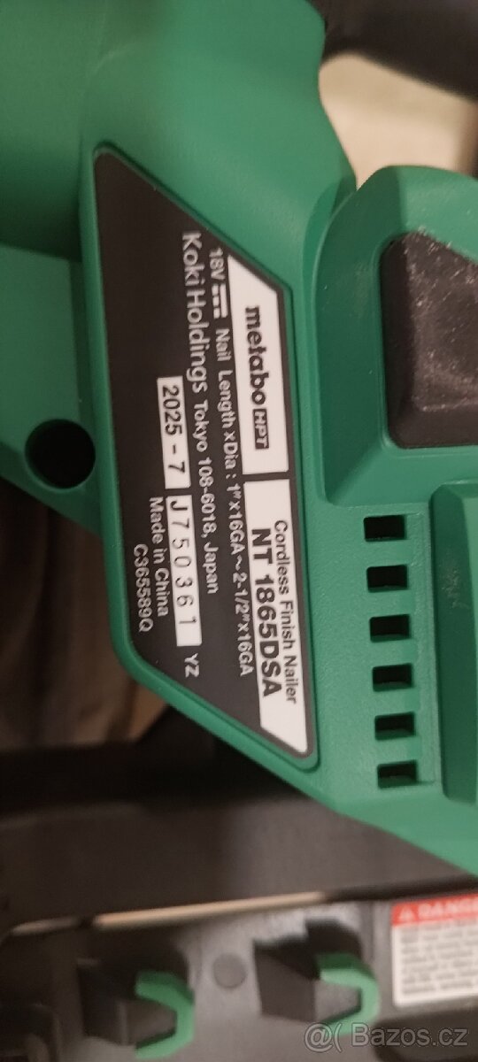 Hřebíkovačka Hikoki NT 1865 DSA. - 4