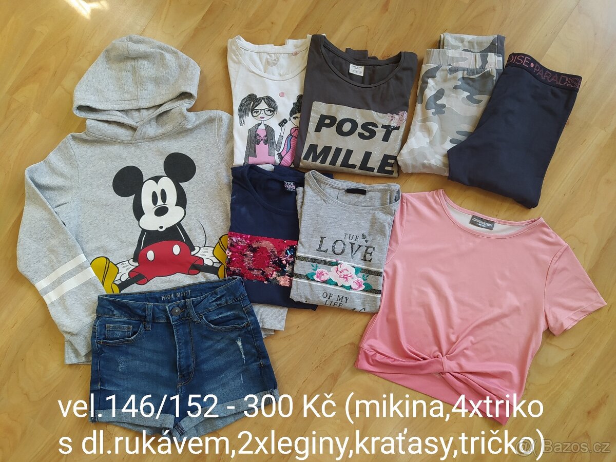Dívčí oblečení vel.134-158 - 4