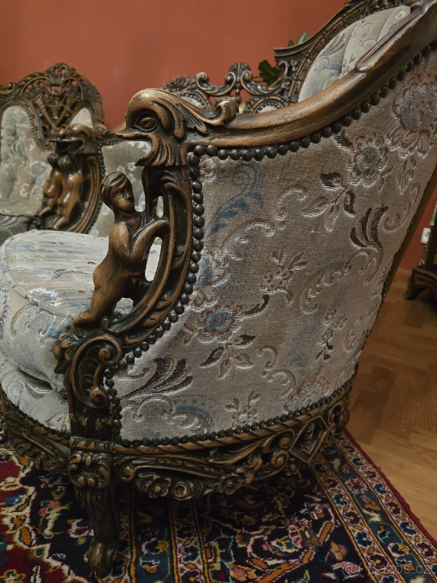 Starozitna sedaci souprava - 4