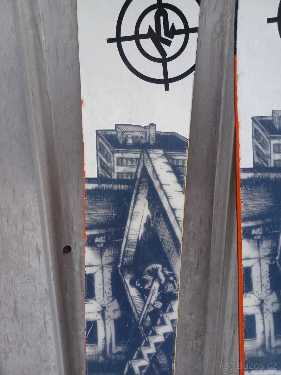 freeride lyže K2 - 4