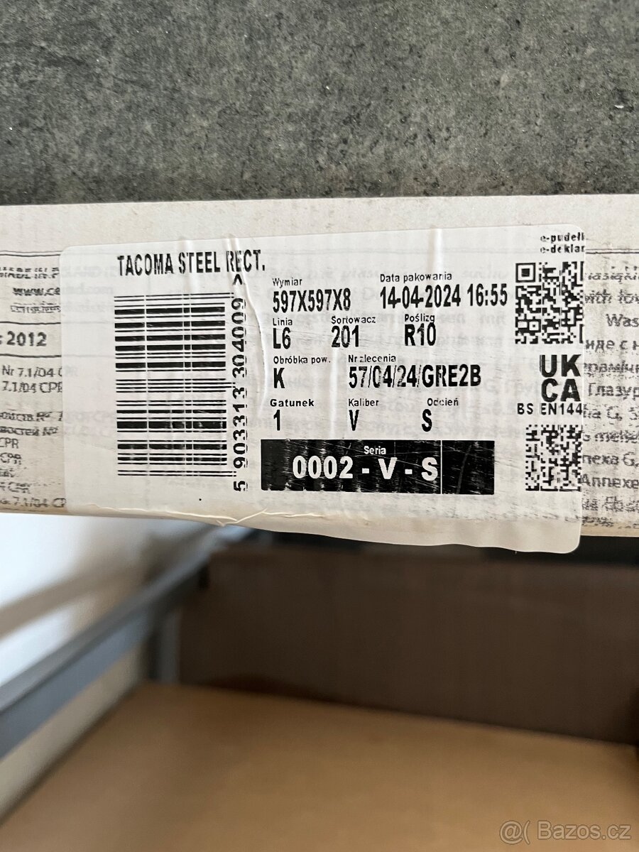 Prodej nové dlažby Tacoma steel rect. - 4