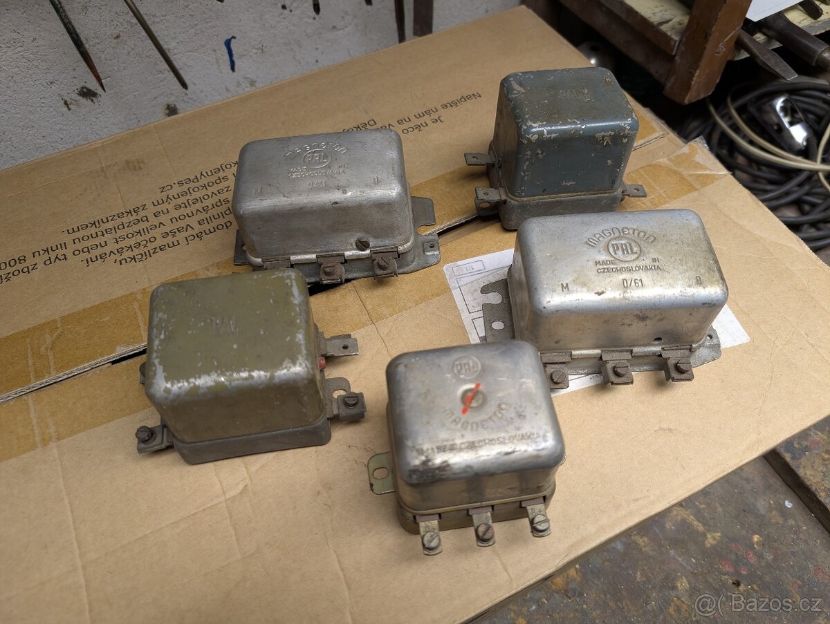 Karburátory JIKOV a regulační relé PAL - 4