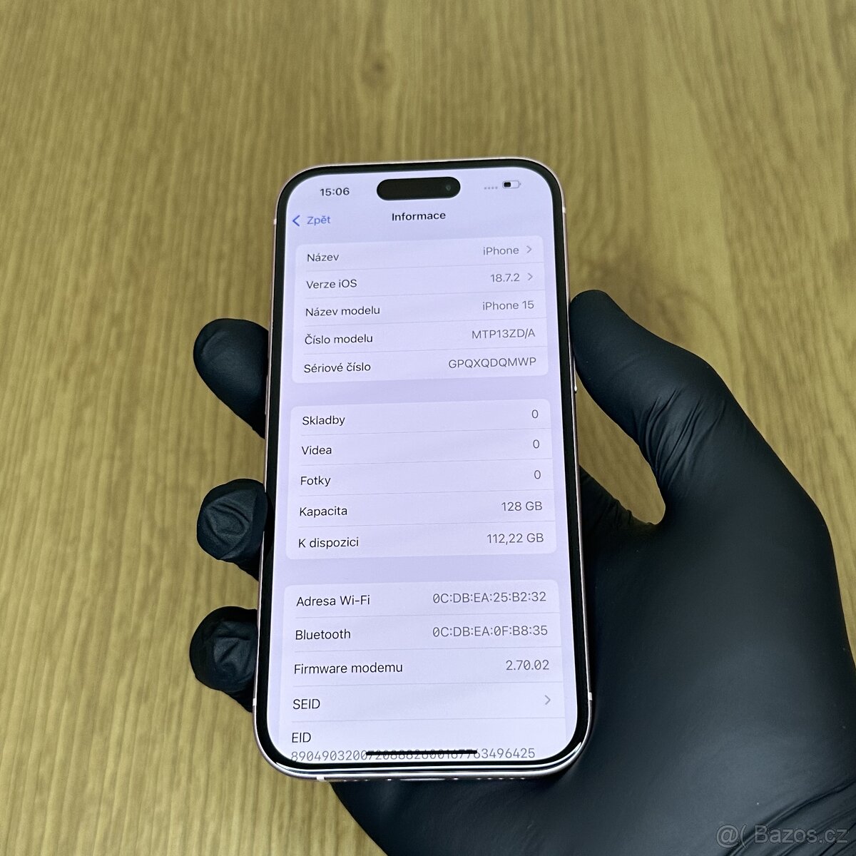iPhone 15 128GB Pink ZÁRUKA - 4