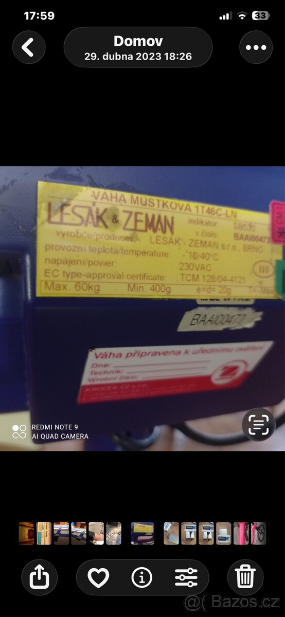 MŮSTKOVÁ VÁHA - 4