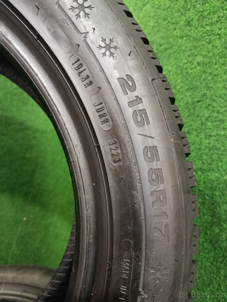 4ks zimni 215/55/17 Dunlop - 4