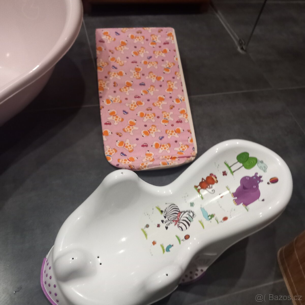 Set vybava koupani miminka vanicka lehatka - 4