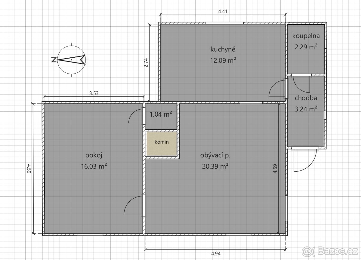 Prodej domu 53 m², pozemek 565 m², Poděvousy - Domažlice - 4