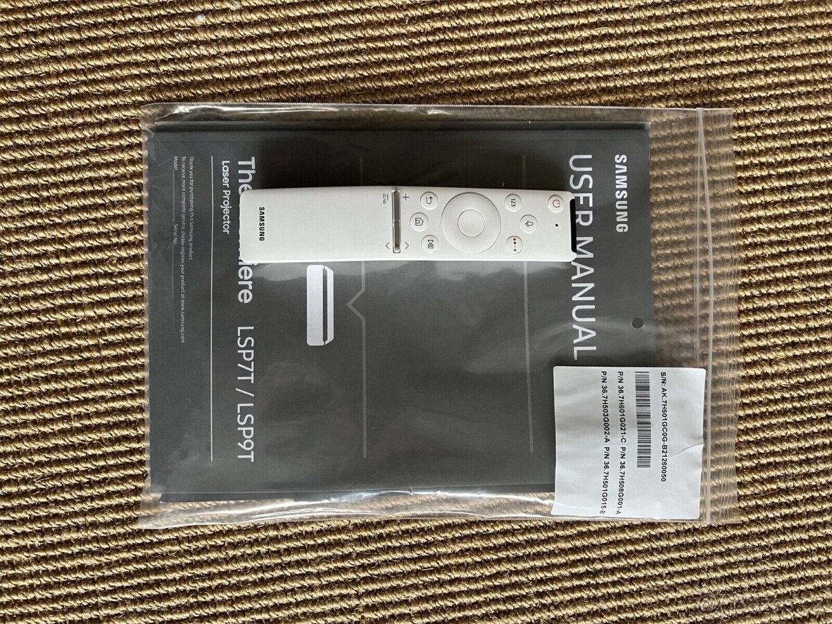 Samsung, premiérový 4K laserový projektor LSP9T, v perfektní - 4