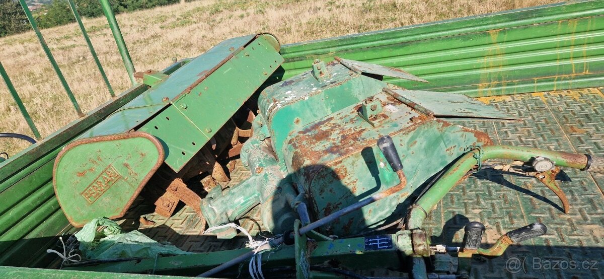 Predám taliansk malotraktor/motorobot 4x4 18,5hp+2×rotavator - 4