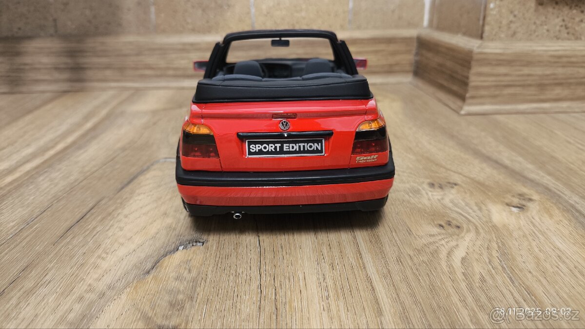 Model Volkswagen Golf 3 Cabriolet 1:18 Otto Mobile - 4