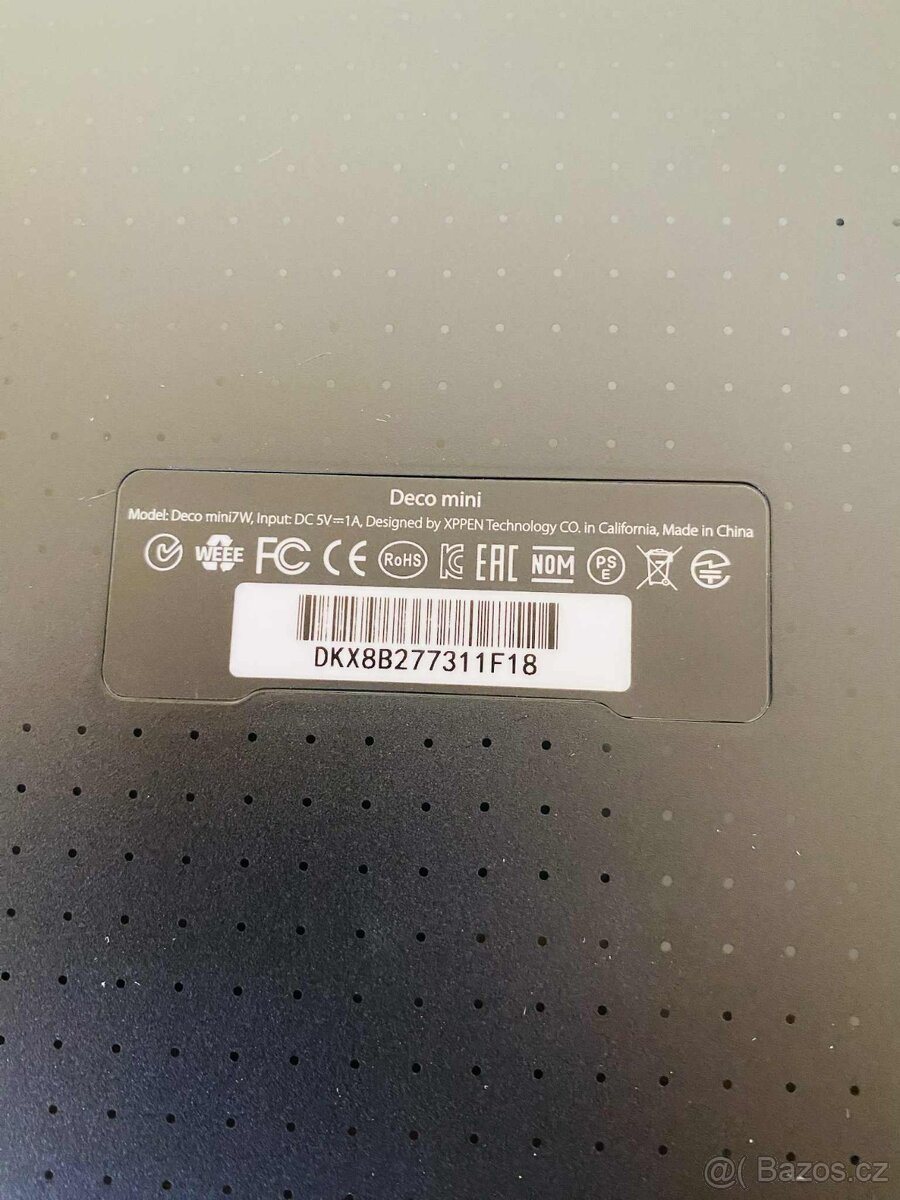 Grafický tablet XPPen Deco mini7 W - 4