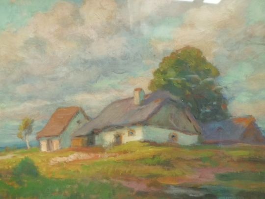 OTA BUBENÍČEK - Olej - Chaloupka na Vysočině - Originál - 4