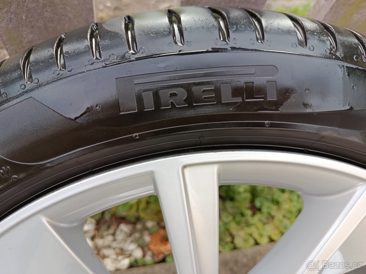 Alu Škoda Braga R18 5X112 Letní PNEU 224/45 R18 TOP STAV - 4