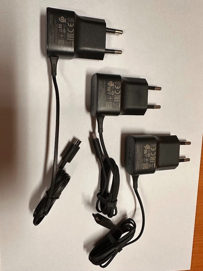 Originální adaptér NOKIA AC-18E - konektor microUSB - nová - 4