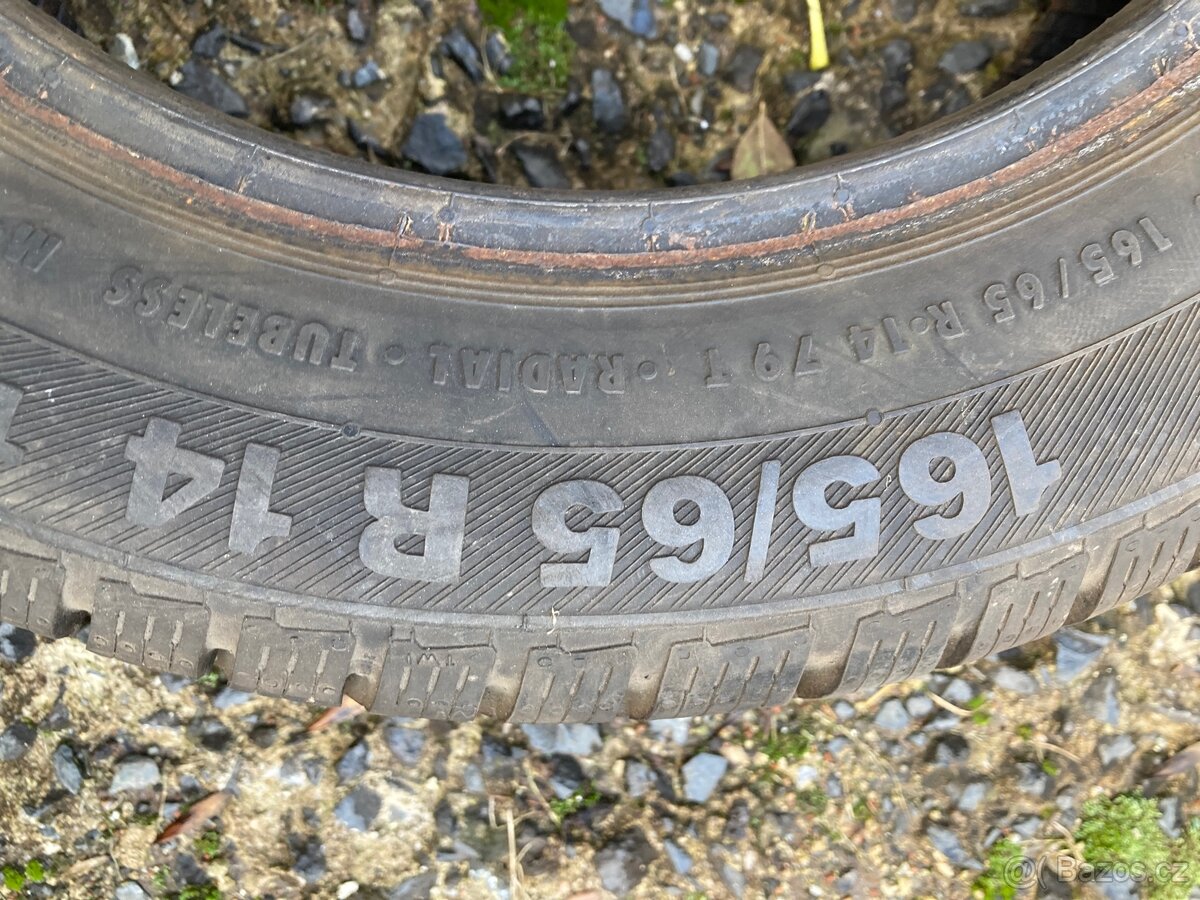 165/65/14 zimni Barum,Nokian - 4