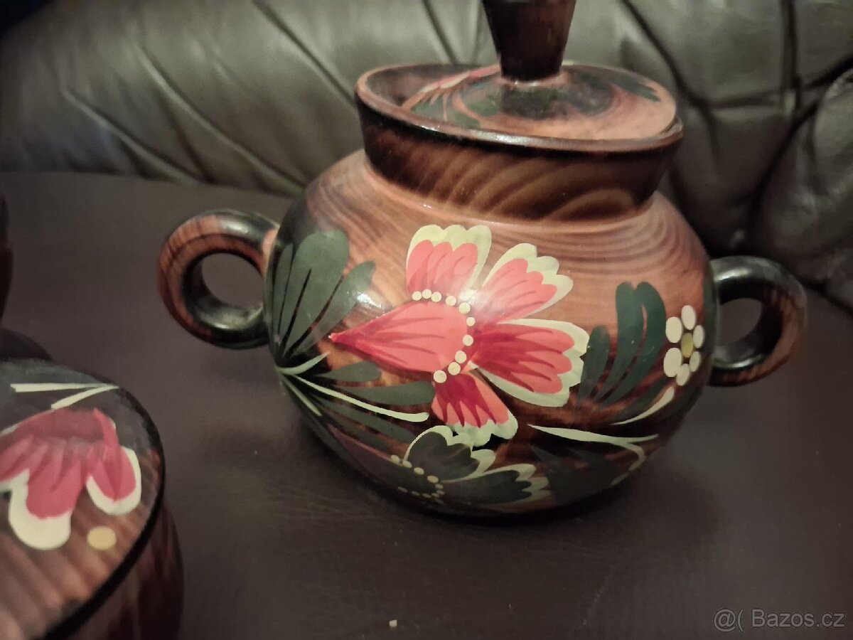 Dřevěná souprava ruční práce - 4