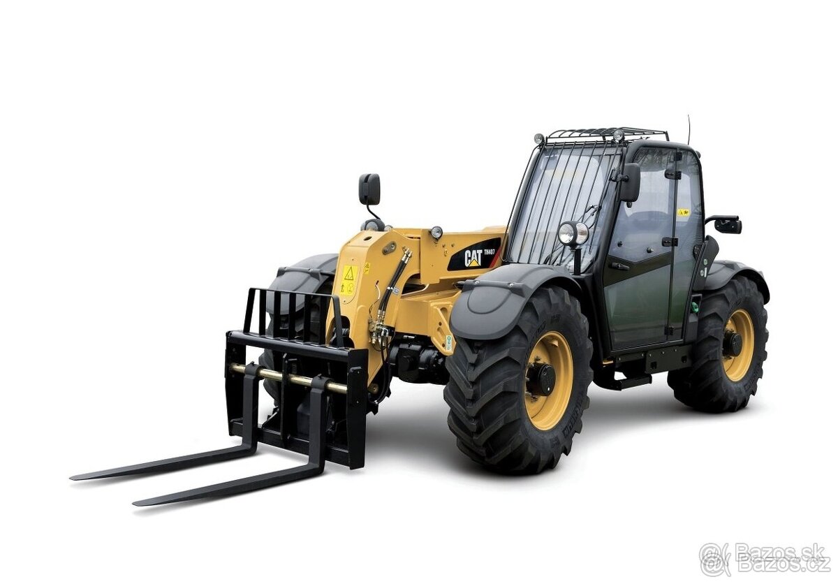 Teleskopický manipulátor Caterpillar CAT TH407C len 1106 mth - 4