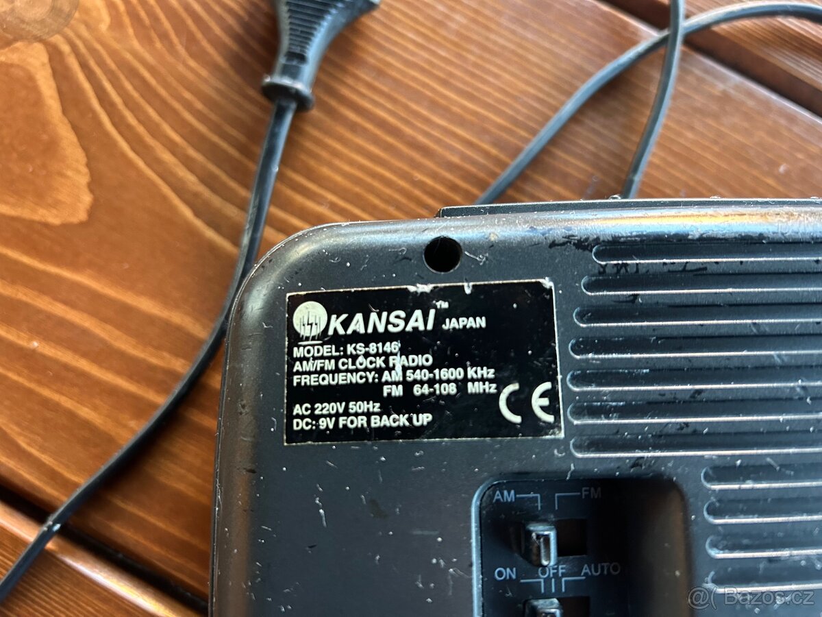 Radio- Hodinky Kansai - 4