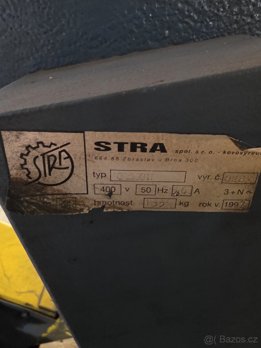 Pásová bruska na kov STRA GEKON - 4