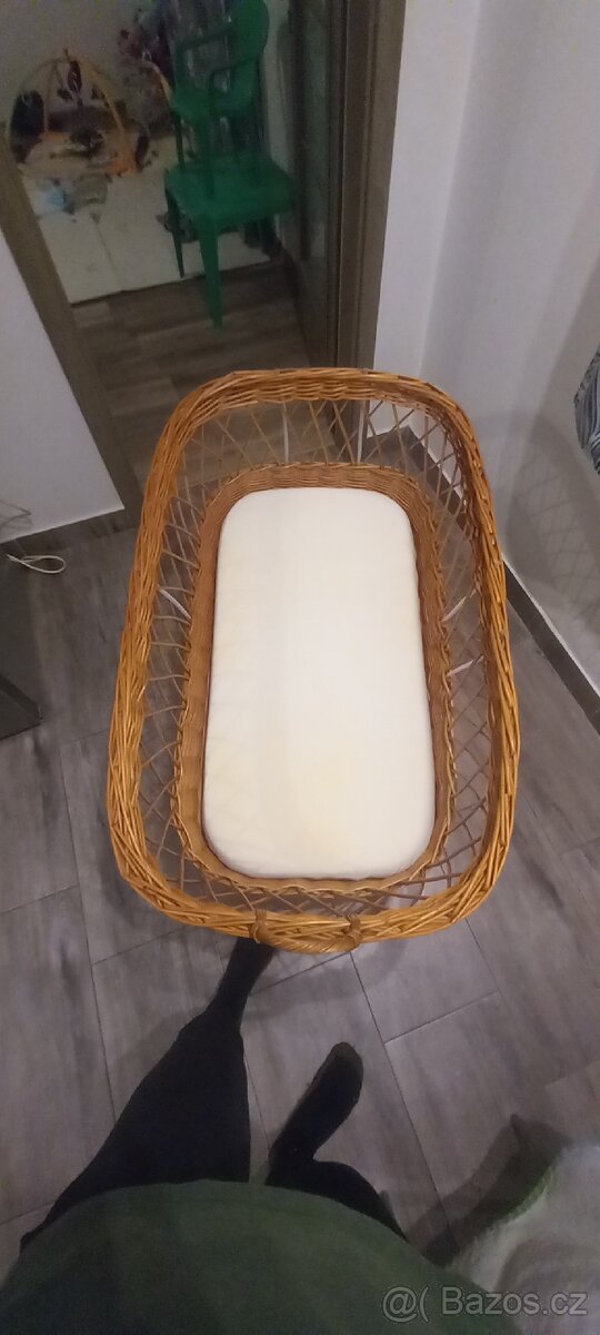 Proutěný košík na miminko Scarlett - 4