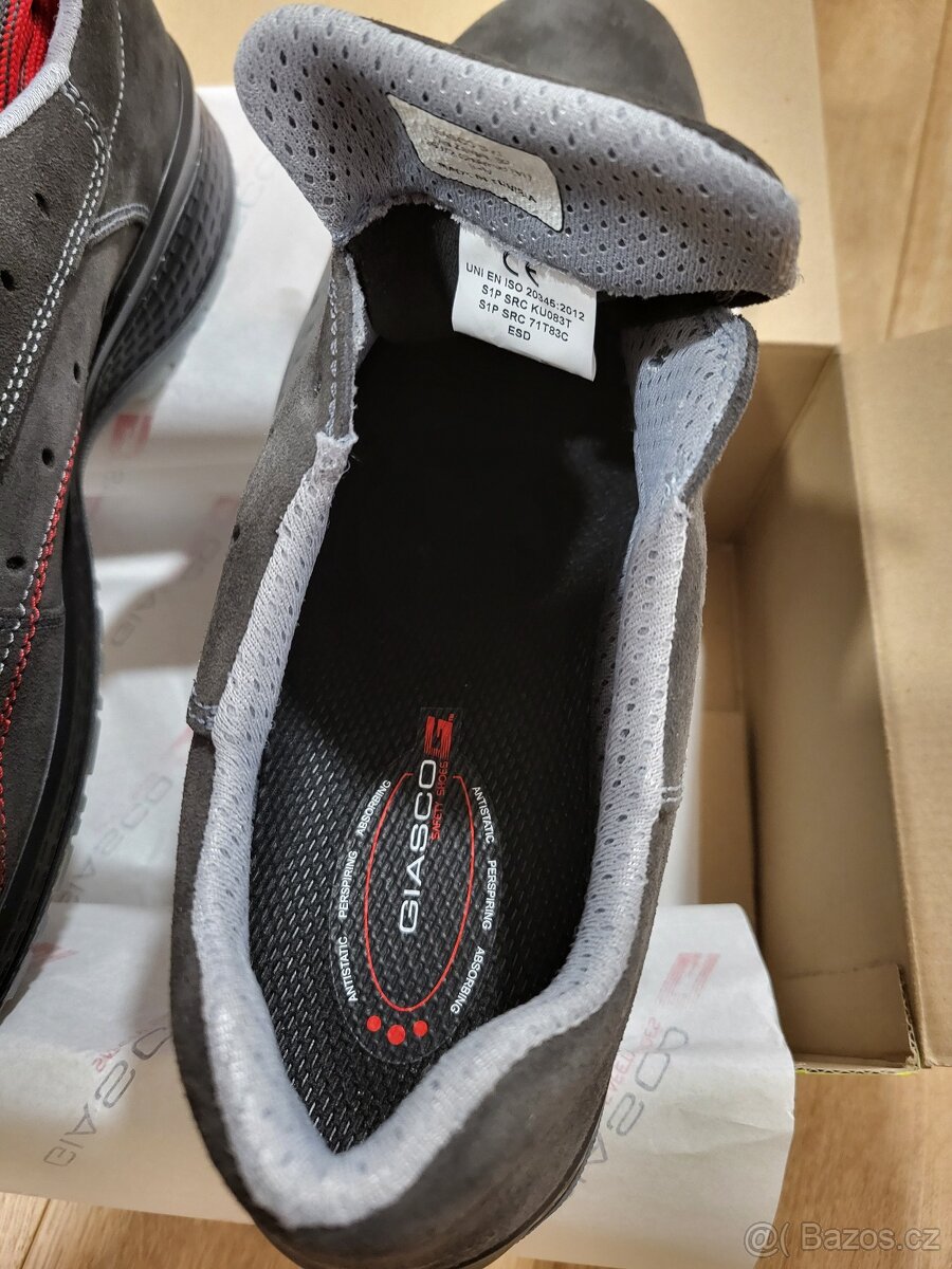 Pracovní boty Giasco Kube PANAMA S1P, 45, ocelová špička - 4