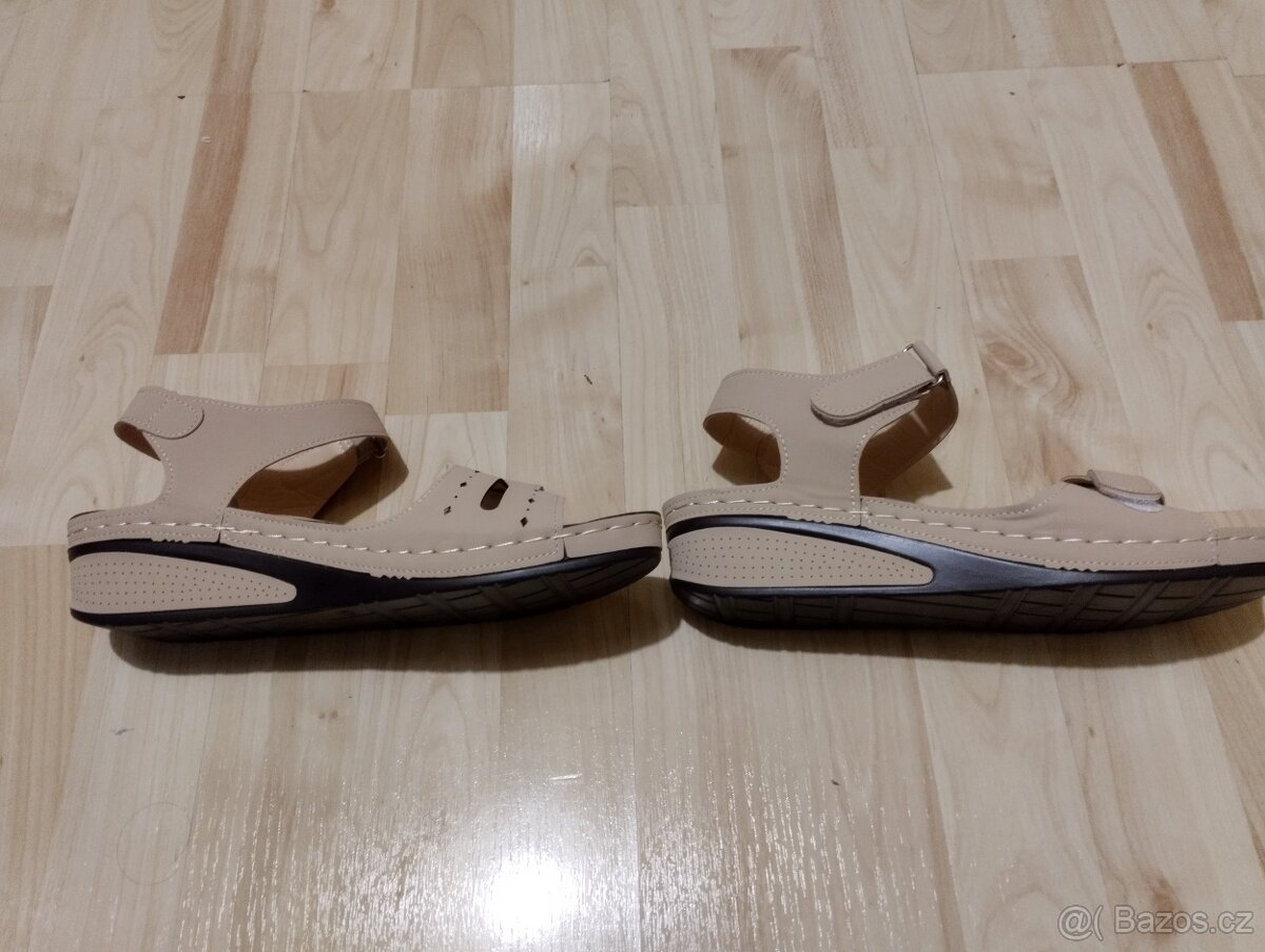 Nové dámské sandály vel.43 - 4