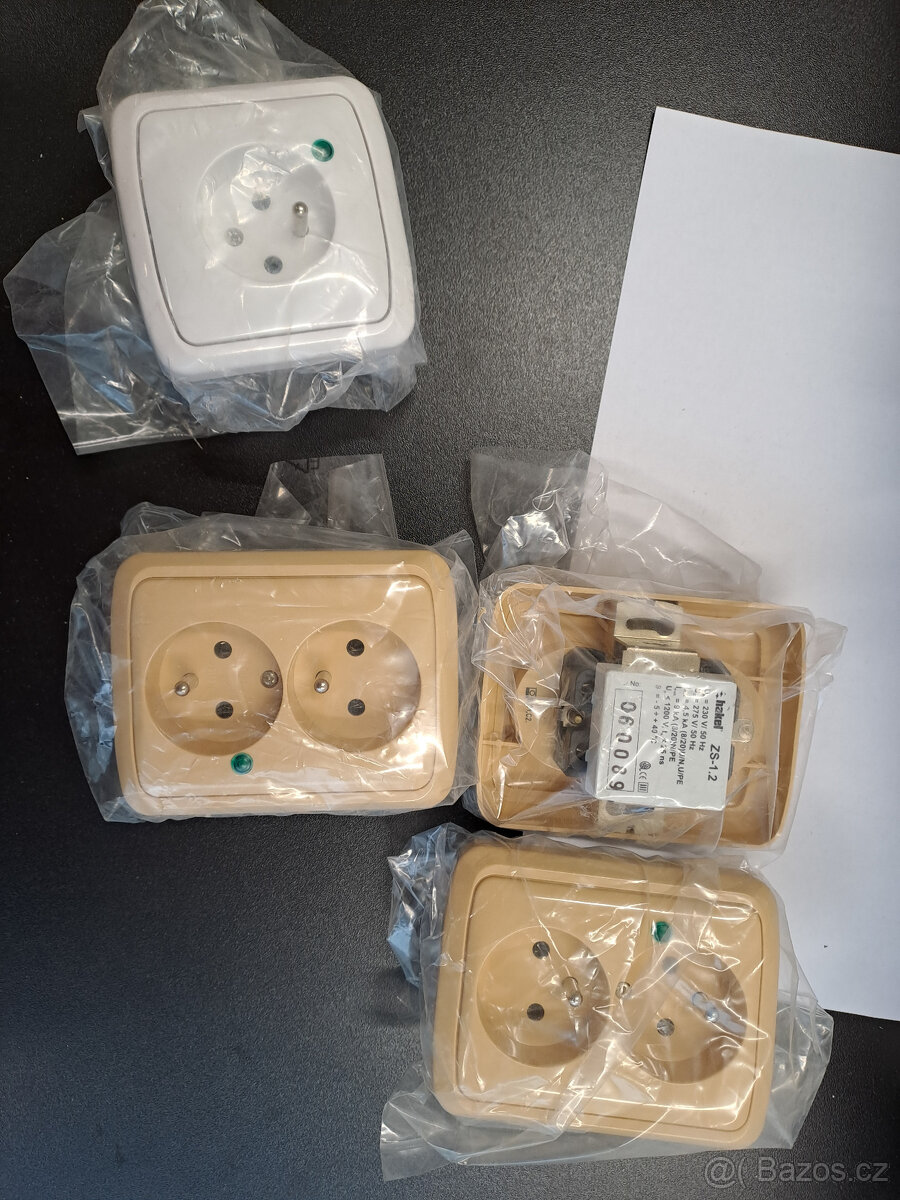 Zásuvky a vypínače ABB - 4