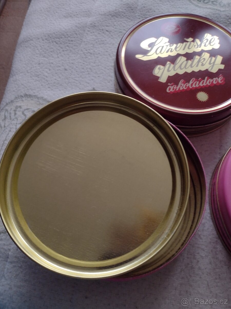 PLECHOVÉ DÓZY OD OPLATEK - 4